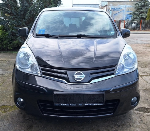 Nissan Note cena 12800 przebieg: 105700, rok produkcji 2010 z Wągrowiec małe 154